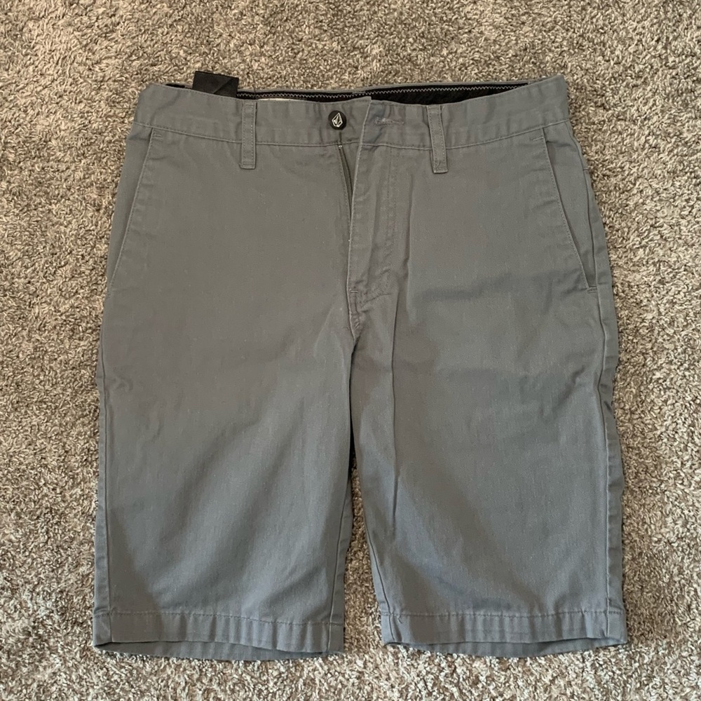 Grey Volcom shorts